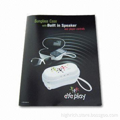 Musical Pre-recorded Greeting Card with 280 x 420mm Unfolded Size, Customized Designs are Accepted